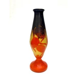 French Glass - Hops Vase 