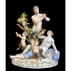 Meissen - Group Of Bacchantes