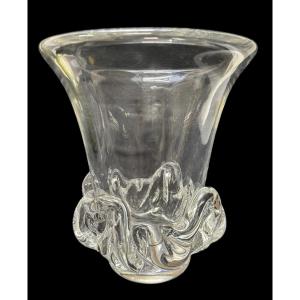 Daum Nancy France - Sorcy Crystal Vase 