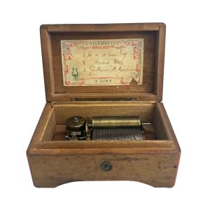 19th-century Music Box, Jtl Workshop - 3 Tunes 