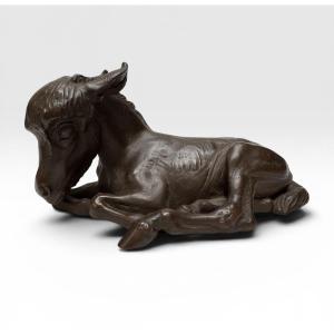 Meissen - Donkey Figure In Böttger Stoneware- Erich Oehme