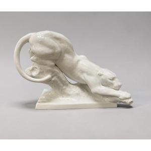 Meissen - Model By Erich Oehme, Panther