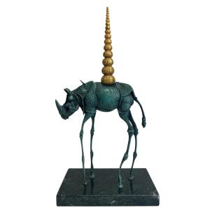 Salvador Dalí - The Cosmic Rhinoceros.