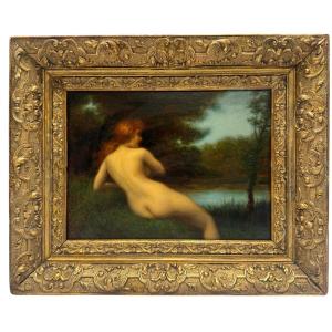 Jules Armand Hanriot, Reclining Nude Woman 