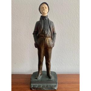 Alonzo - Gypsy - Chryselephantine Sculpture