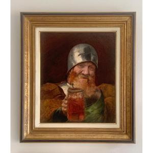 Rochegrosse - Man Carrying A Toast