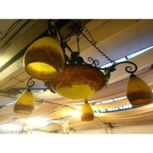 Degué Glass Paste Chandelier