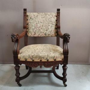 Pair Of Louis XIV Style Armchairs