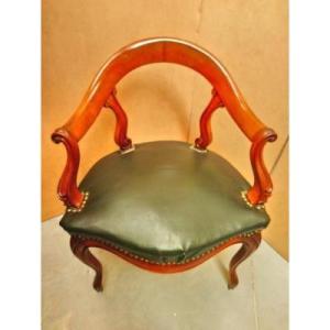 Mahogany Office Armchair