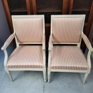 Pair Of Louis XVI Armchairs