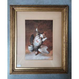 Partridge Still Life By William Cruickshank