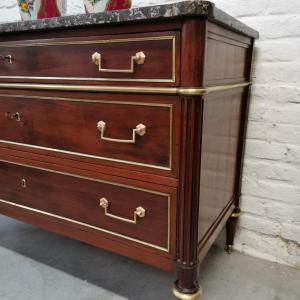 Louis XVI Mahogany Chest Of Drawers