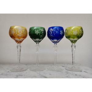 Crystal White Wine Glasses 