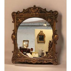 Gilded Baroque Mirror 