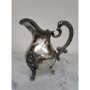 Solid Silver Milk Jug 