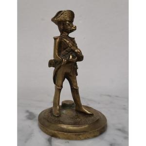 Grenadier Caricature In Bronze 