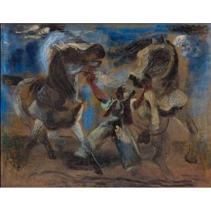 Sigismond Kolos-vary  Oil On Canvas 1930