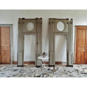 Rare Lot Of 18th Century Oak Alcove Panelling 10 Linear Meters