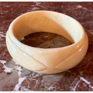 Ivory Bangle Bracelet.