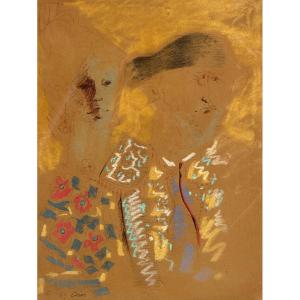 Enzo Cini (1921-2002). Pastel “ Torreador ”.