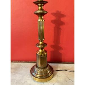 Empire Style Column Lamp.