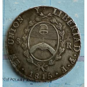 Argentinian Silver Coin: Rio De La Plata. 