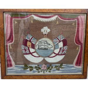 English Sailor's Woolwork (woolies). 19th Century. 