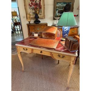 Louis XV Style Painted Desk. 