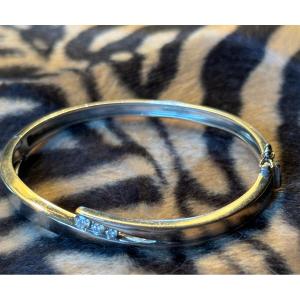 "néima" Bracelet By Maison Garel, Diamonds And White Gold. 