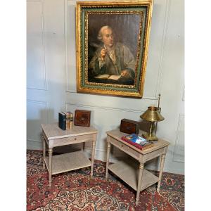 Pair Of Louis XVI Bedside.