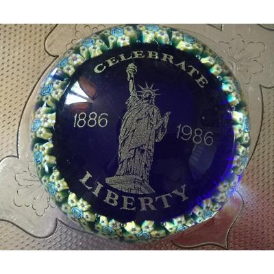 Centennial Sulfide Clipboard Ball From The Statue Of Liberty.