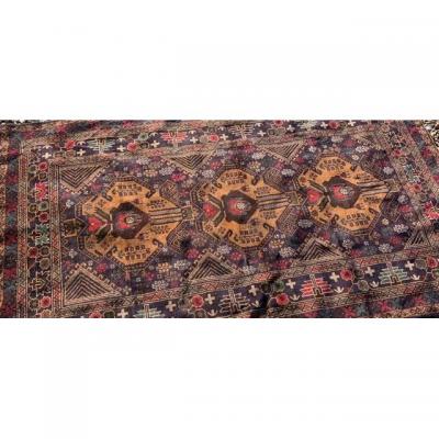 Tapis D’orient Laine Noué Main. 