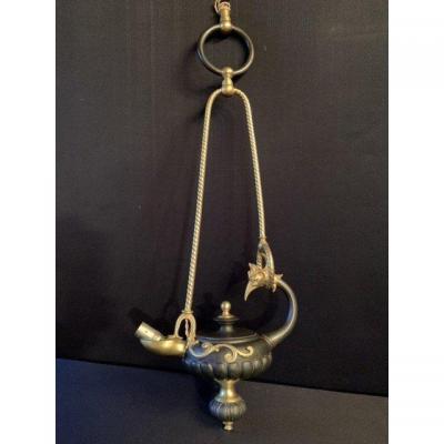 Chandelier / Suspension In Empire Bronze.