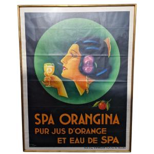 Orangina Advertising Poster