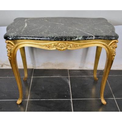 Middle Console In Golden Wood