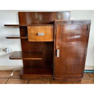 Petit Meuble Art Deco Acajou