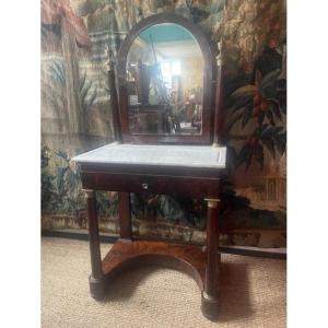 Empire Period Mahogany Dressing Table