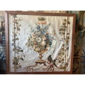 Large Decorative Panel In The Spirit Of The 18th Century