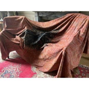 Important Cashmere Tablecloth From The Napoleon III Period