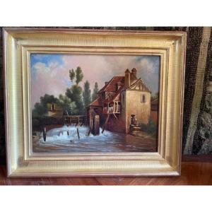 French School Of The 19th Century, Oil On Canvas