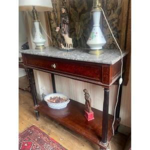 18th Century Mahogany Console From The Louis XVI Period