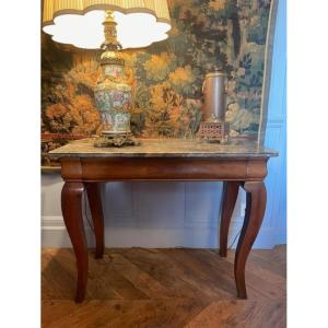 Restoration Period Walnut Console