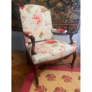 Regency Period Natural Wood Armchair