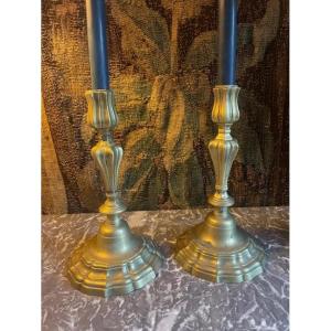 Pair Of 18th Century Candlesticks