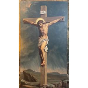 "the Crucifixion," French School, 19th Century