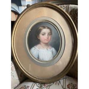 19th Century Pastel Portrait