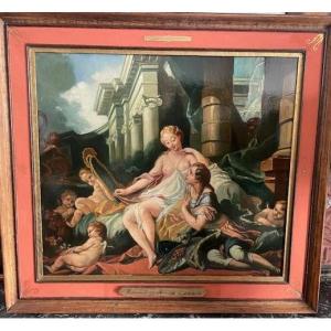 French School, 19th Century, Figure In "renaud And Armide" By François Boucher