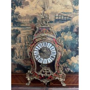 Boulle Marquetry Cartel In The Louis XV Style