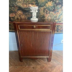 Mahogany Directoire In-between Cabinet