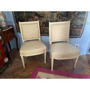 Pair Of Louis XVI Style Chairs